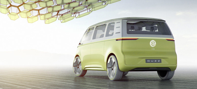 Volkswagen I.D. BUZZ Pure Electric Concept 2017